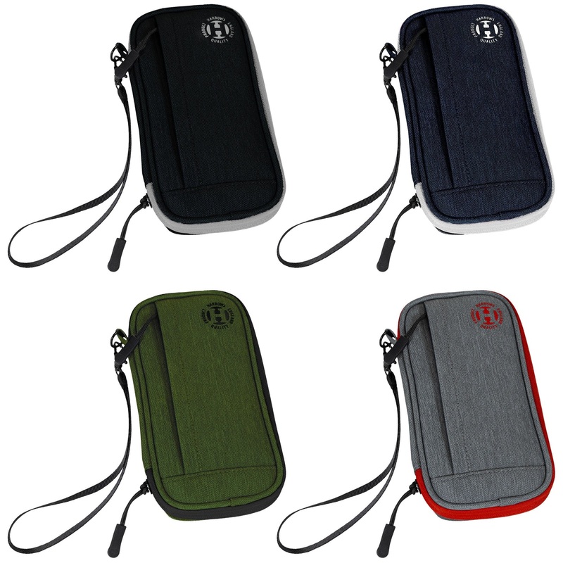 Harrows Smart 3 Dart Case – Strong EVA Dart Wallet Black