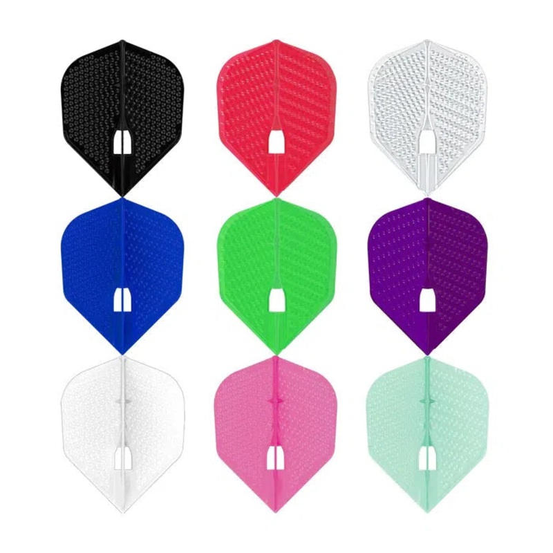 L-Style L-Flight PRO Dimple L3 Shape Flights Red