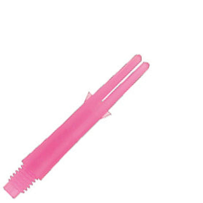L-Style L-Shaft Locked Dart Shafts – 190 Short Shocking Pink