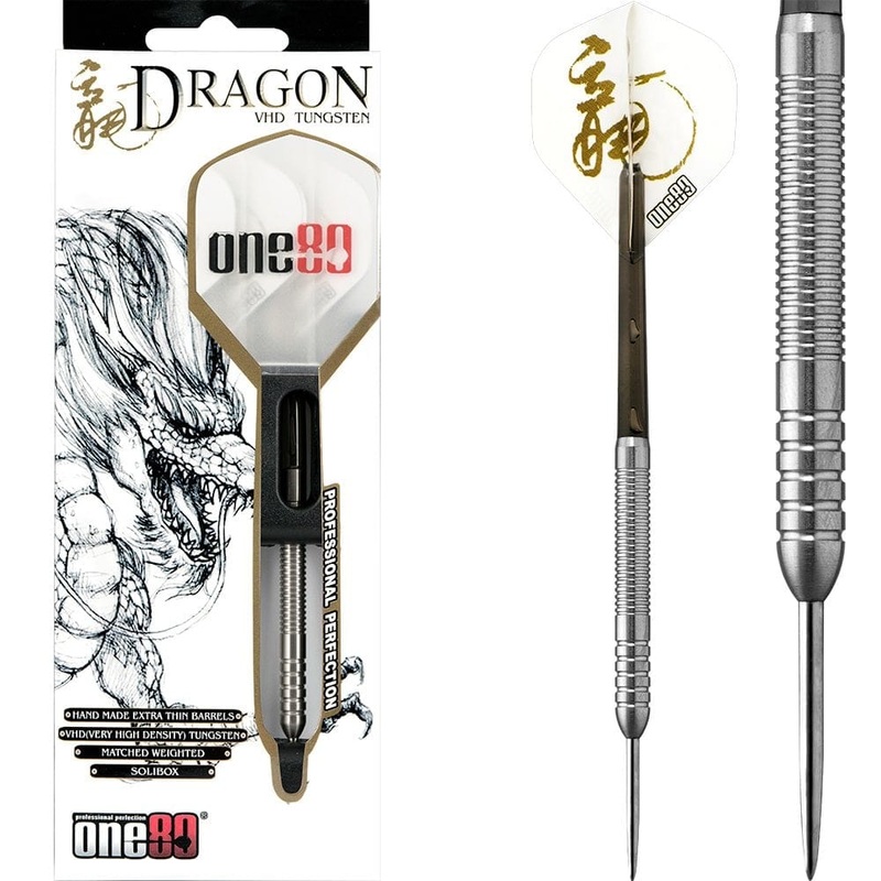 One80 Dragon Darts – Steel Tip Tungsten – Hand Made 20g