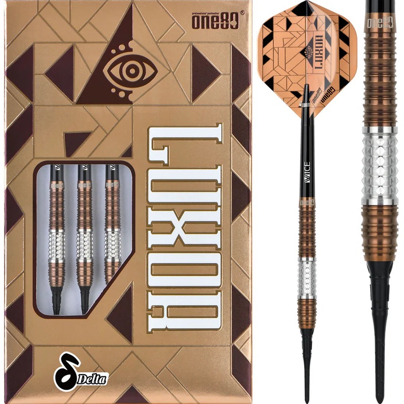 One80 Luxor Delta 20 gram 90% Tungsten Soft Tip Dart Set