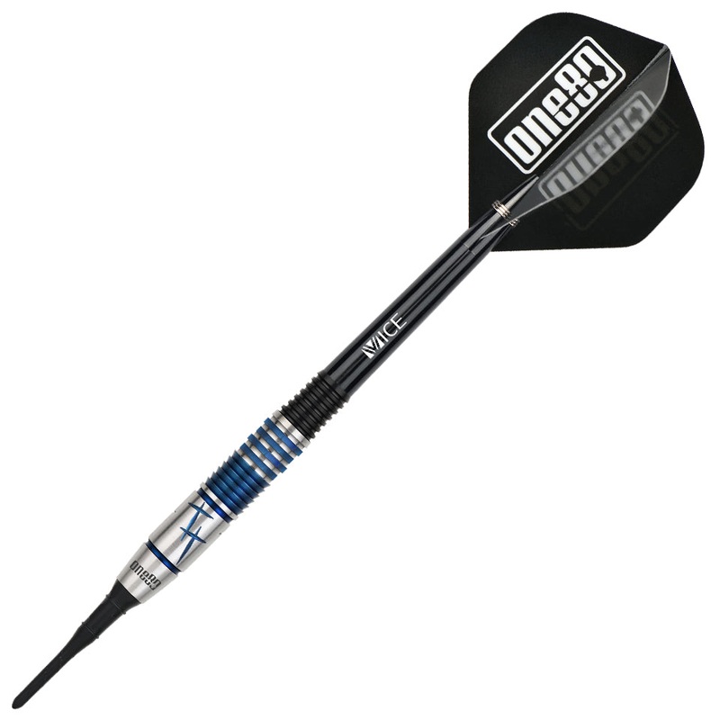 One80 Tung Suk Soft Tip Darts – 19gm Blue