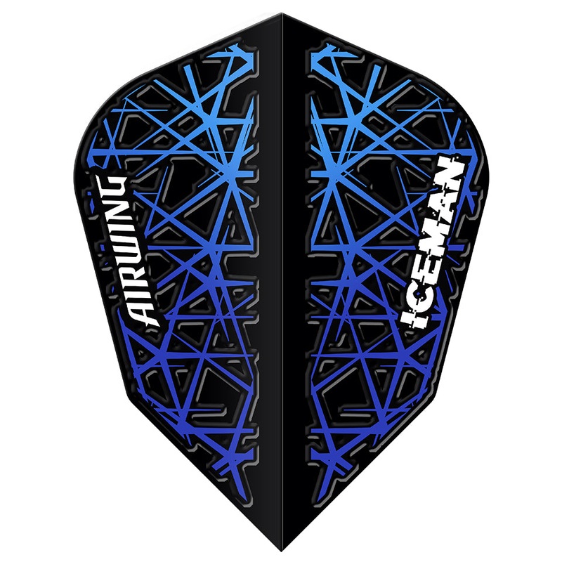 Red Dragon Airwing Gerwyn Price Dart Flights – V-Standard Blue
