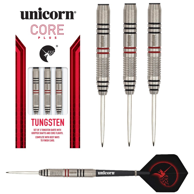 Unicorn Core Plus Tungsten Steel Tip Darts 21 Gram
