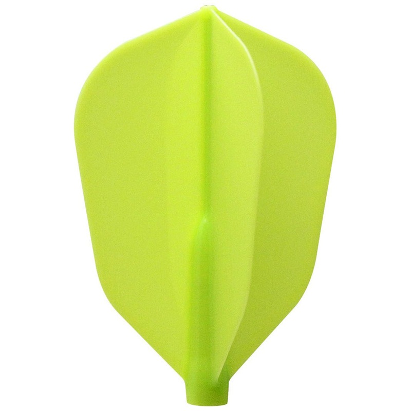 Fit Flight Air Dart Flights – Super Shape Lime Green