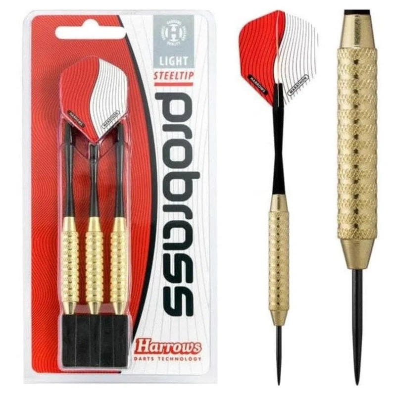Harrows Darts Pro Brass Steel Tip Light Darts 18 GRAM
