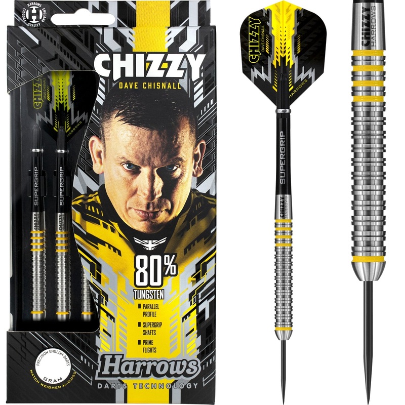 Harrows Dave Chisnall Darts – Steel Tip – Chizzy 80 21g