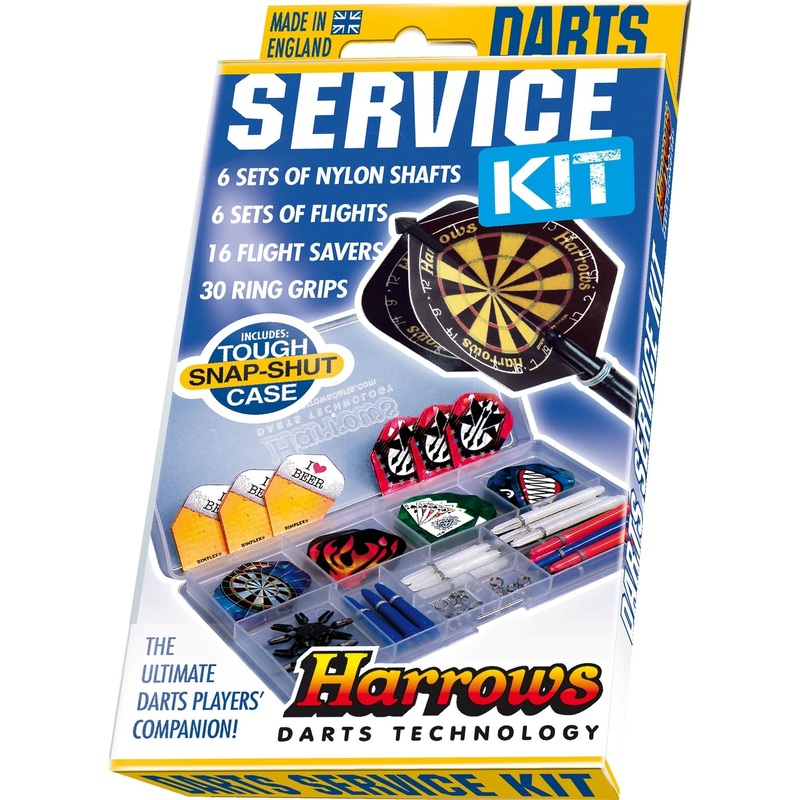 Harrows – Service Kit – Range of Dart Accessories – 58 Piece