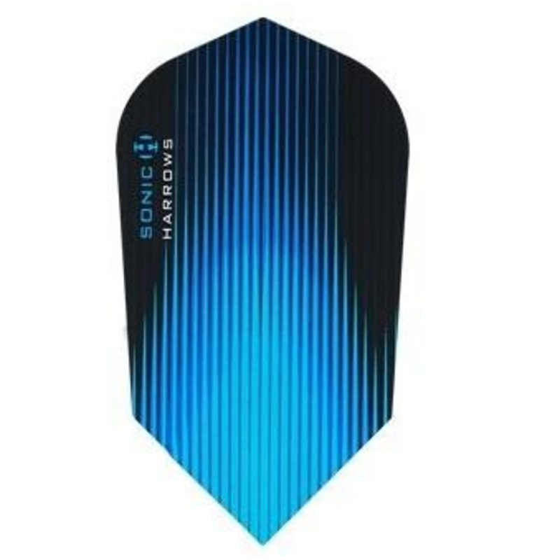 Harrows Sonic Slim Aqua Dart Flights Aqua