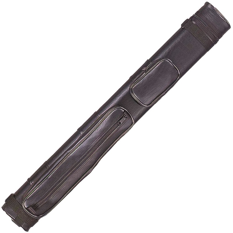 J&J 2B/2S Oval Cue Case – Black