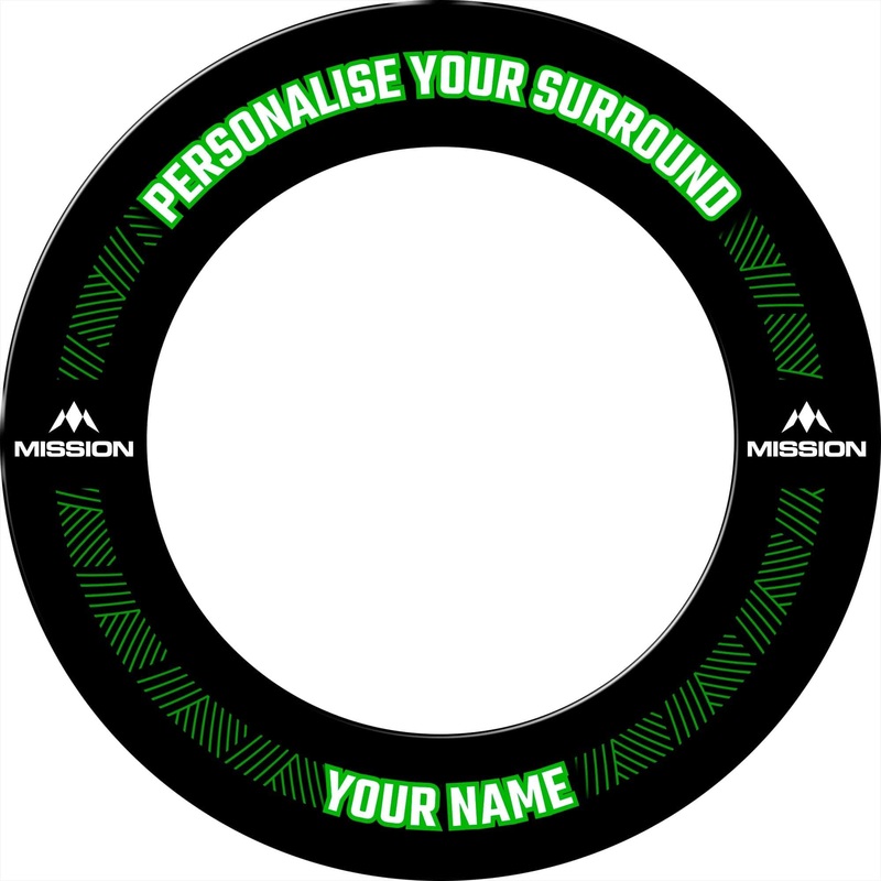 Mission Dartboard Surround – Heavy Duty – Design Collection – Green Reach Default Title