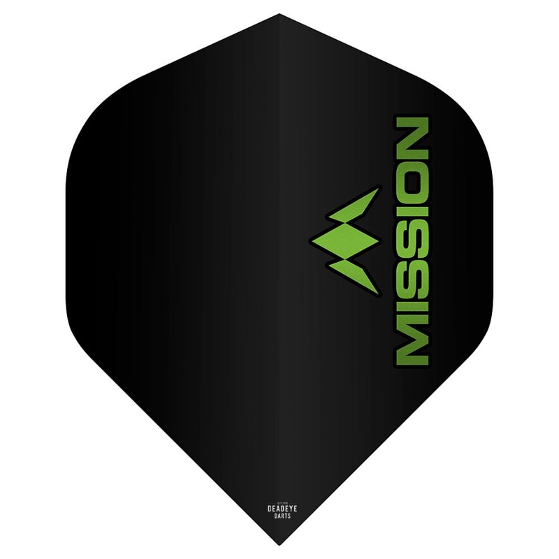 Mission Logo 100 Dart Flights No2 Standard
