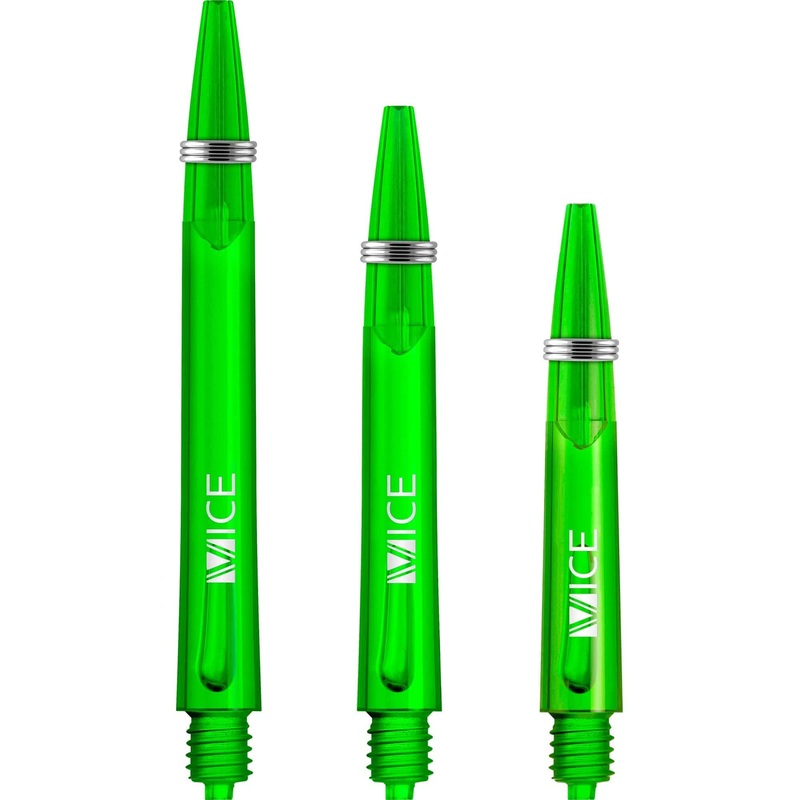 One80 Vice Shafts – Stems with Springs – Neon Green Medium