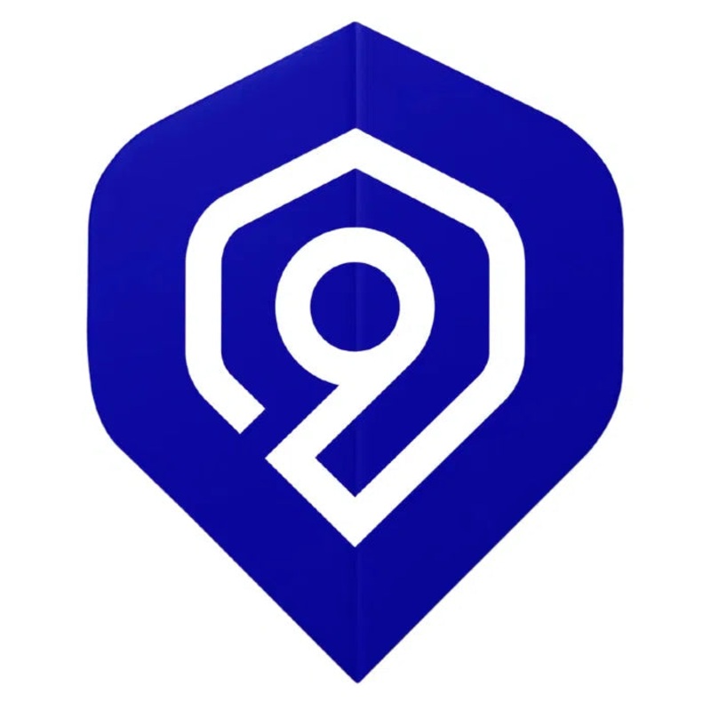 Perfect Nine Logo Blue Flights