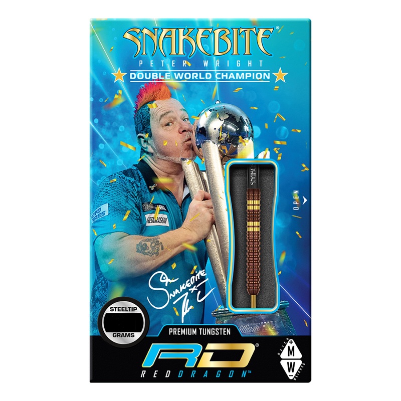 Red Dragon Peter Wright Copper Fusion Darts 21 grams