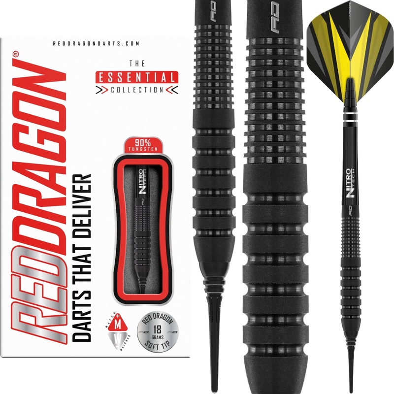 Red Dragon – Phantom Darts – Soft Tip – 90% Tungsten – 20g