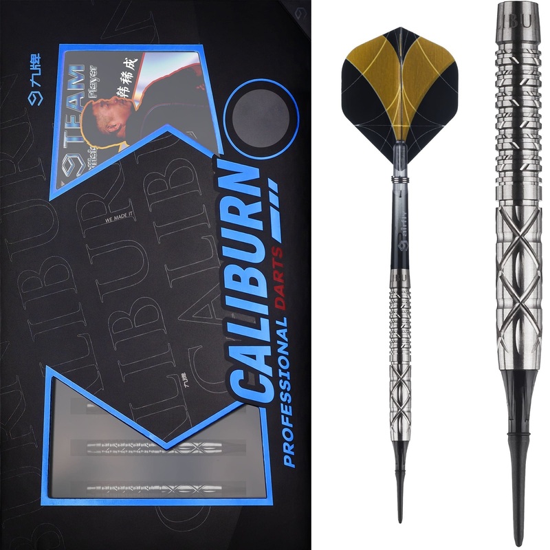 Caliburn Players Darts – Soft Tip -95% Tungsten – Han G2 20g
