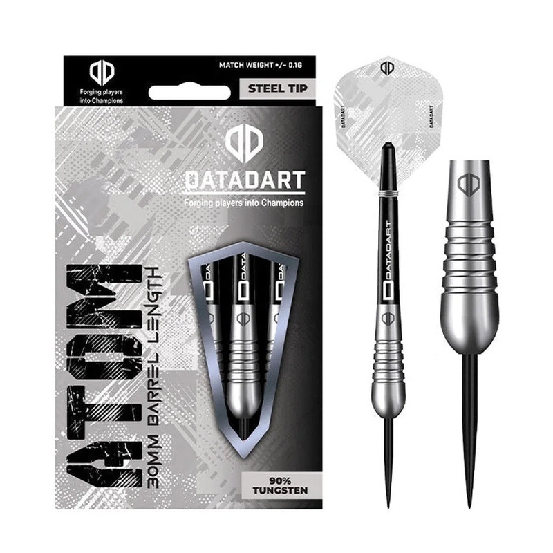 DataDart Atom 90% Tungsten Steel Tip Darts 21 GRAM