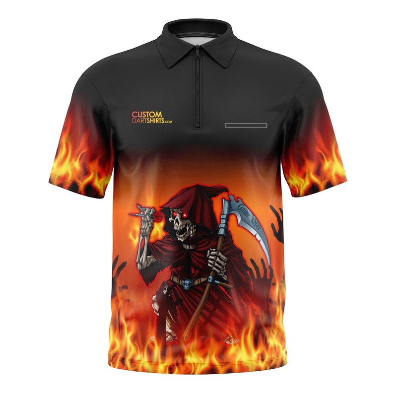 Fire Reaper Custom Dart Shirt Extra Small