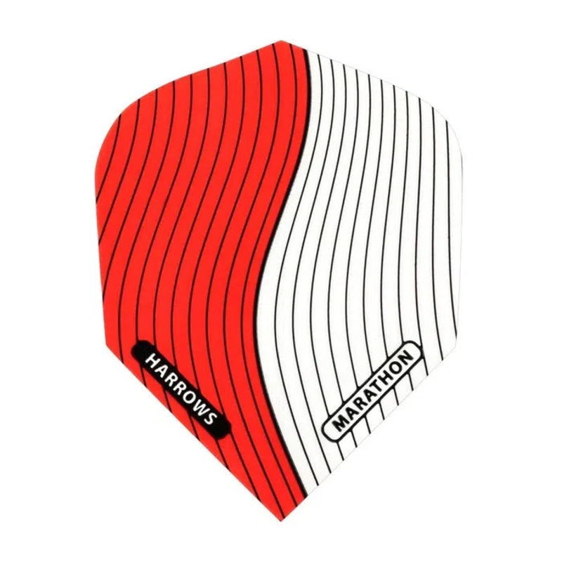 Harrows Marathon Standard Flights – Red & White