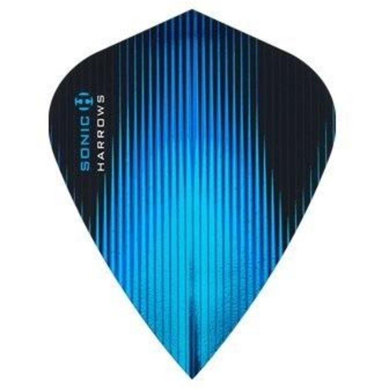 Harrows Sonic Kite Aqua Dart Flights Aqua