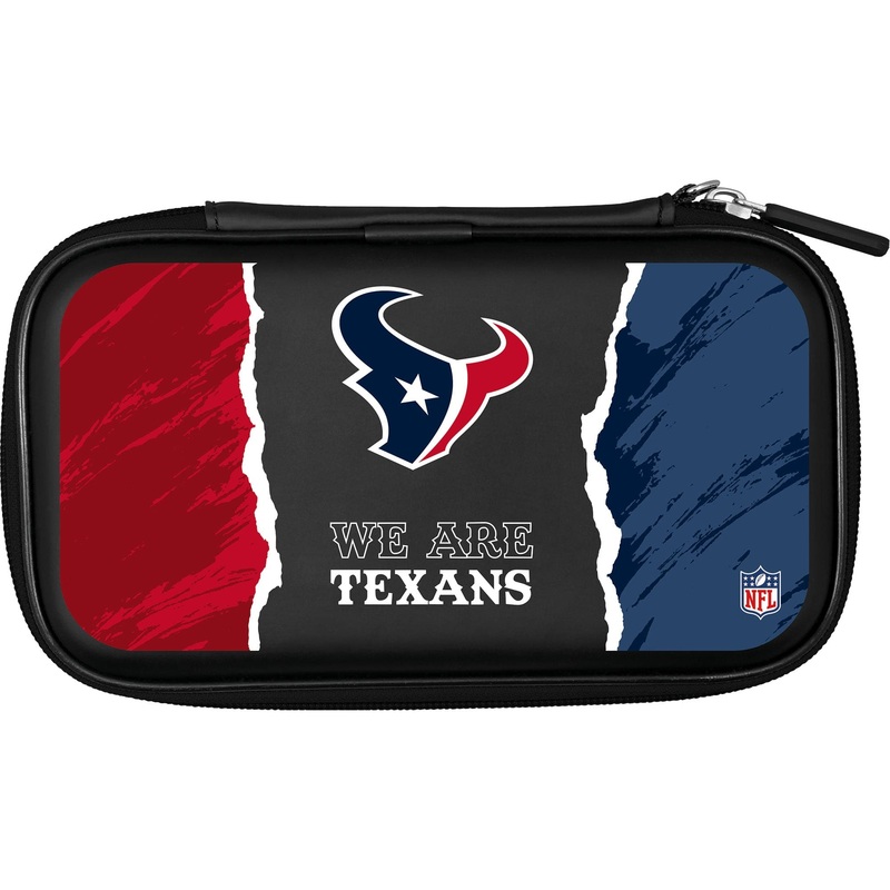 NFL – Dart Case – Official Licensed – Holds 2 Sets – Houston Texans