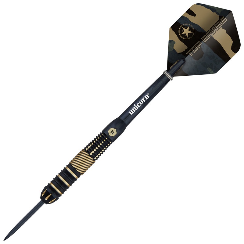 Unicorn Top Brass 2 Steel Tip Darts – 19gm