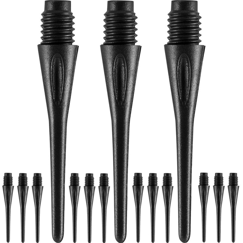 *XQMax Spare Soft Tip Points – Softips – Pack 12 – Black