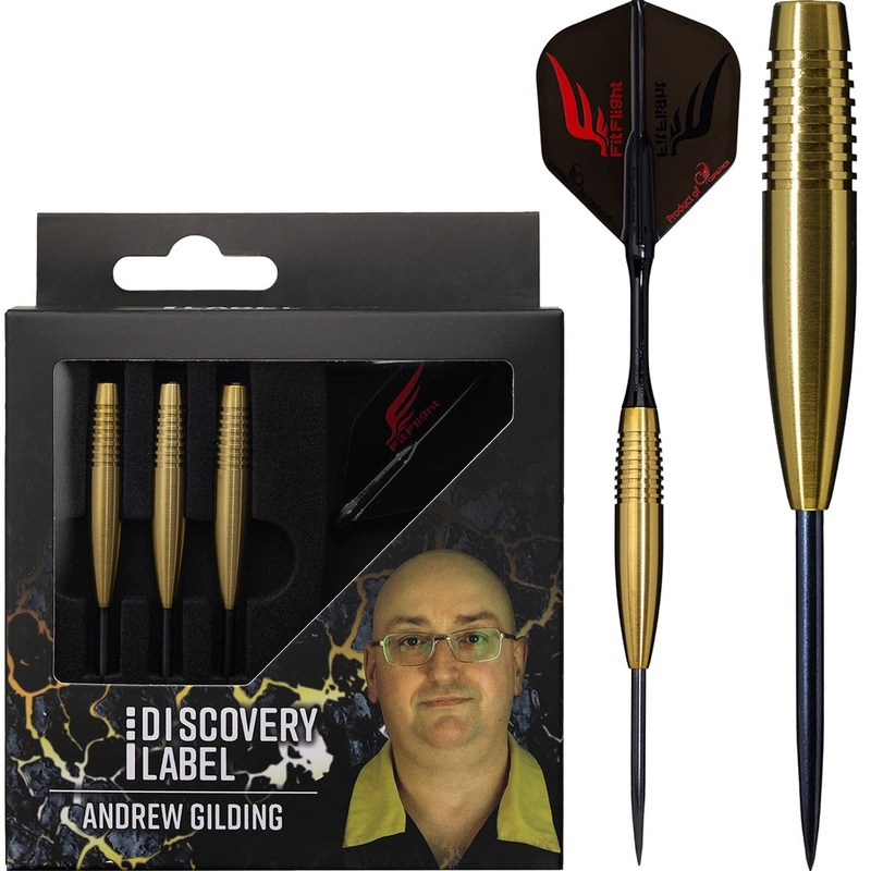Cosmo Darts – Discovery Label – Steel Tip – Andrew Gilding 24g