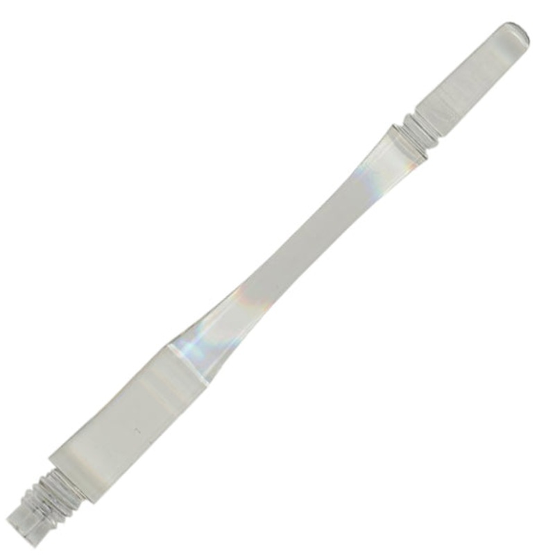 Fit Flight Gear Hybrid Spinning Dart Shafts – X-Long #8 (42.5mm) Clear