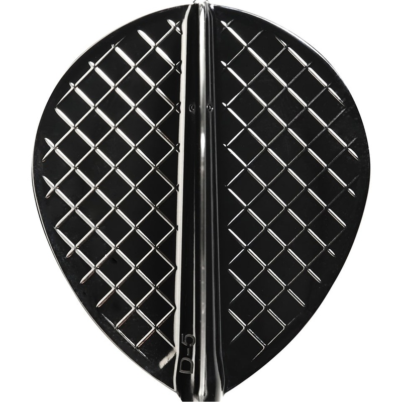 Fit Flight Pro Dart Flights – D-5 Black