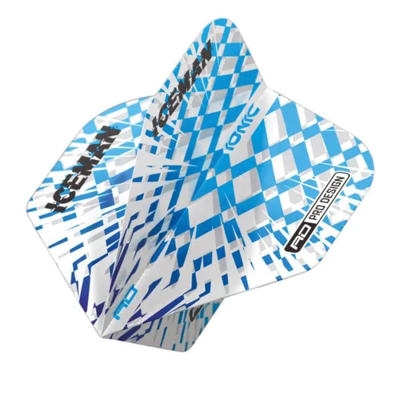 Red Dragon Hardcore Ionic Gerwyn Price Blue & White Burst Standard Flights