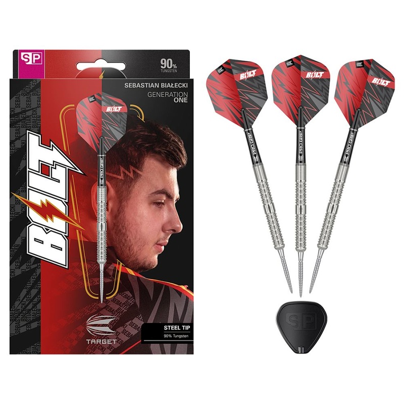 Target Sebastian Bialecki Gen 1 Swiss Point Steel Tip Darts 22 grams