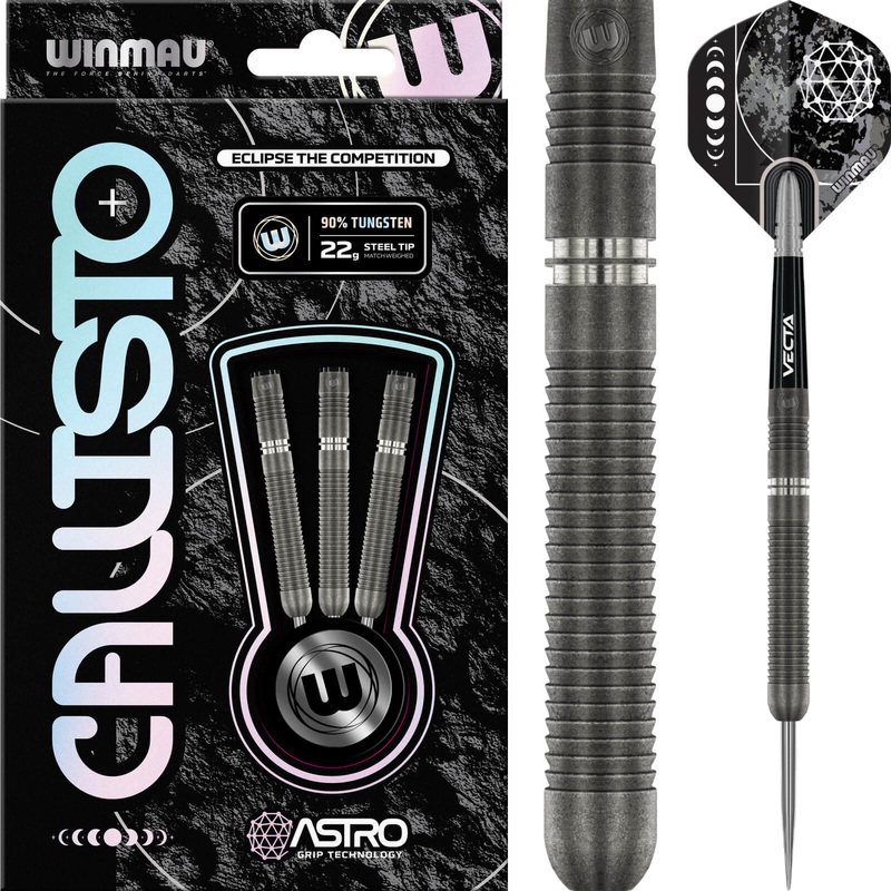 Winmau – Callisto 1 Darts – Steel Tip – 90% Tungsten – 22g 24g 22 grams