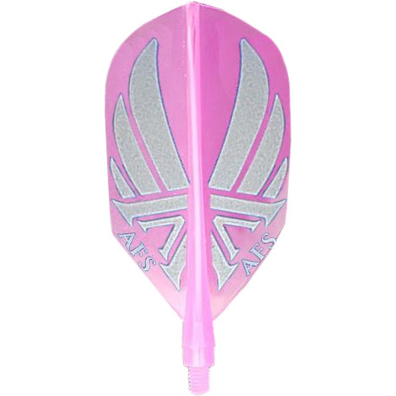 Accurate AFS Dart Flights – Slim Soft Pink