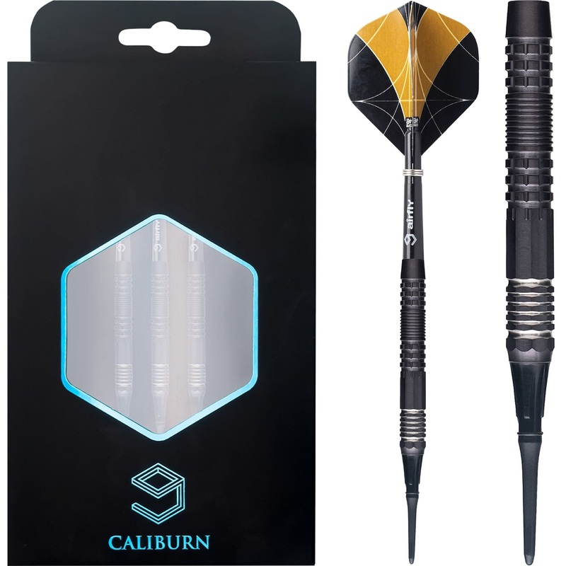 *Caliburn Matrix I Darts – Soft Tip – 90% – C1 – Black 18g