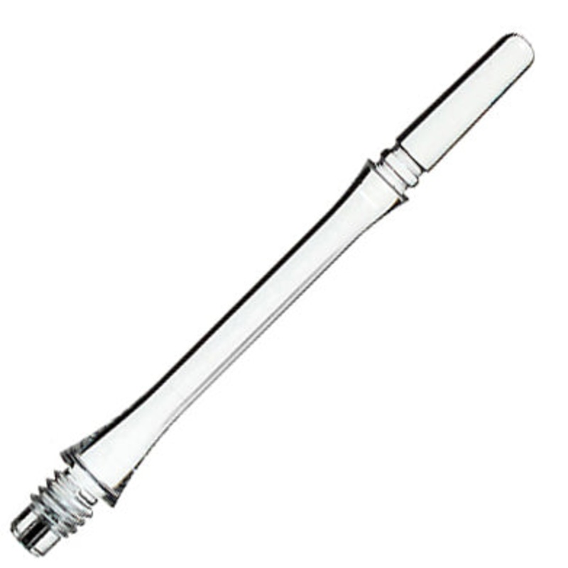 Fit Flight Gear Slim Spinning Dart Shafts – Medium #5 (31.0mm) Clear