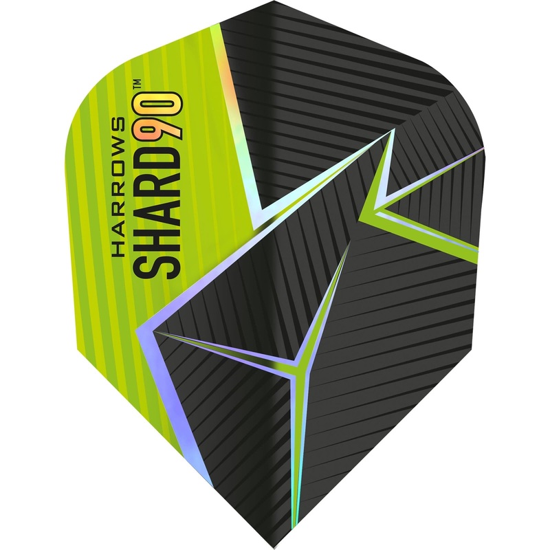*Harrows Prime Dart Flights – Std – No6 – Shard