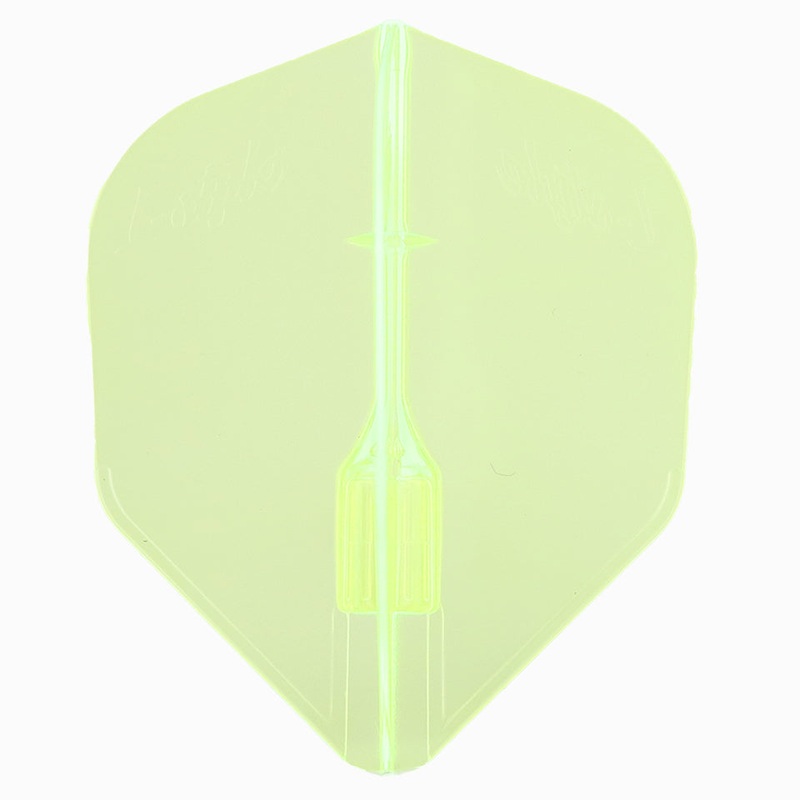 L-Style EZ Fantom Dart Flights – L3 / Shape Neon Yellow