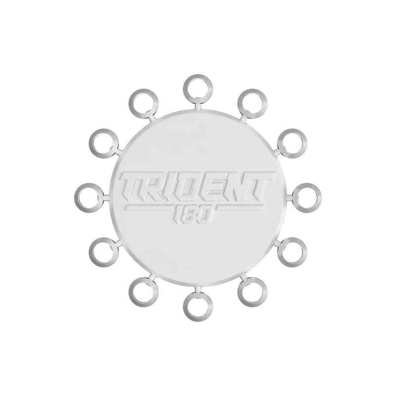 RED DRAGON TRIDENT 180 – DART POINT CONES WHITE