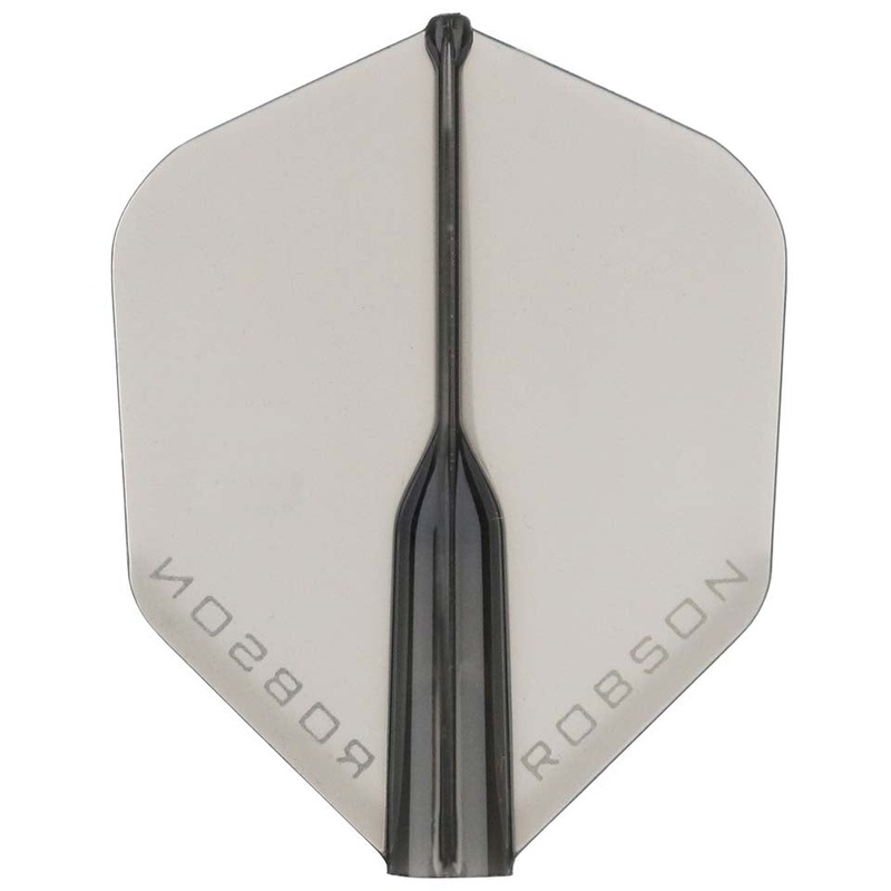 Robson Plus Crystal Dart Flights – Shape Black