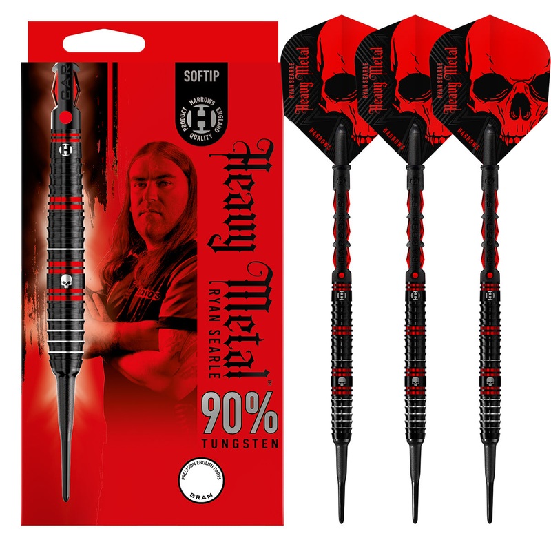 Ryan Searle 90% Tungsten Soft Tip Darts by Harrows 18 Gram