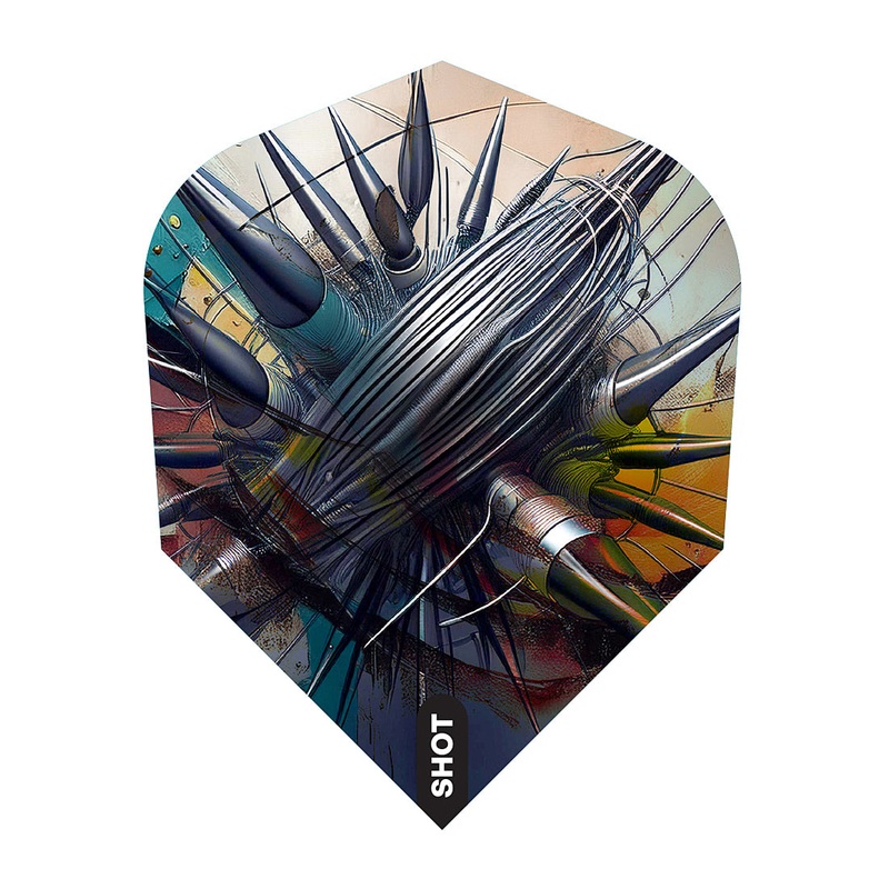 Shot Gnarly Rippah Dart Flights No6 Shape
