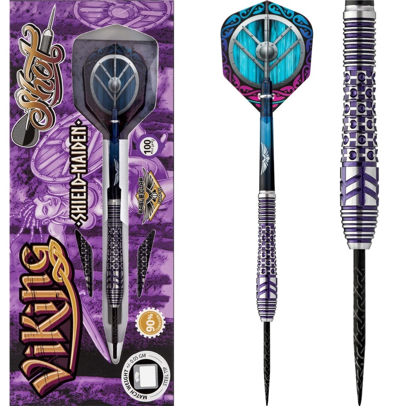 Shot Viking Darts – Steel Tip – Shield Maiden 22g