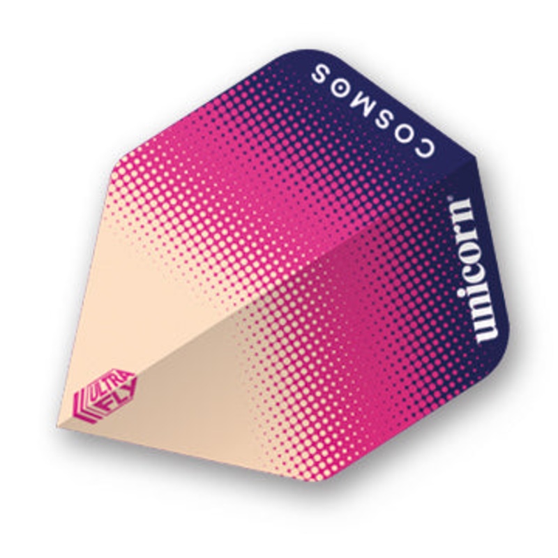 Unicorn Ultrafly Dart Flights Big Wing Cosmos Aurora Purple