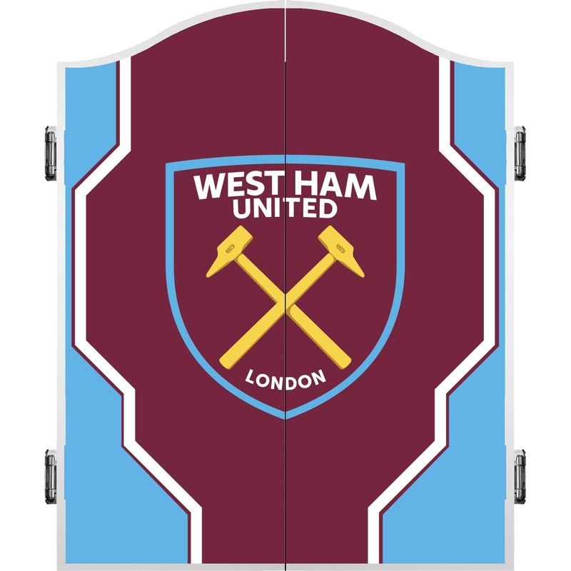 West Ham United FC – Official Licensed – Dartboard Cabinet – C3 – Geo