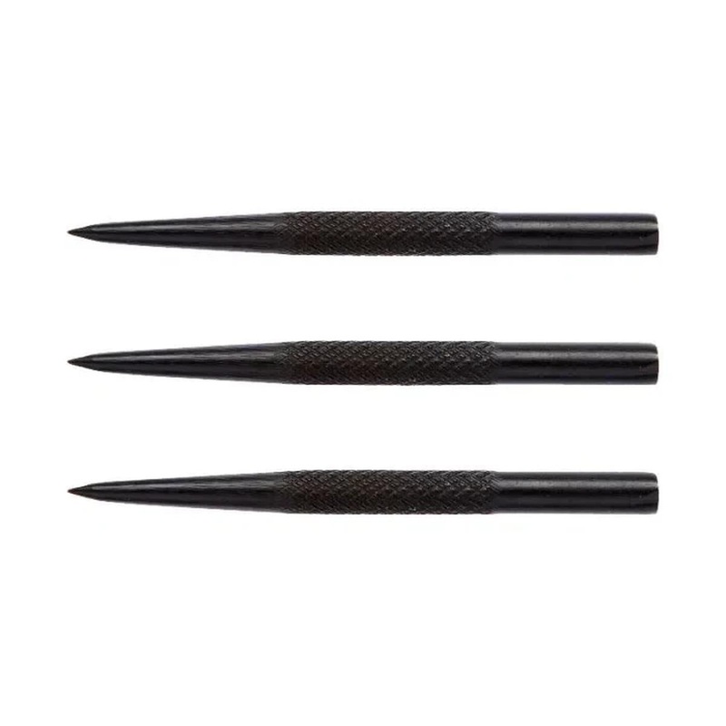 Winmau Black Knurled Grip Replacement Dart Points 32mm