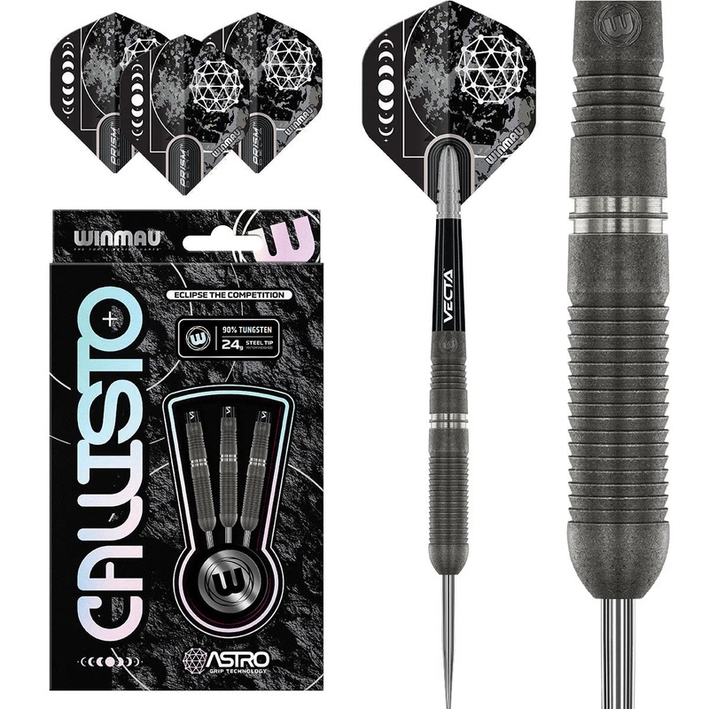 Winmau Callisto Style 3 90% Tungsten Steel Tip Darts 24 GRAM