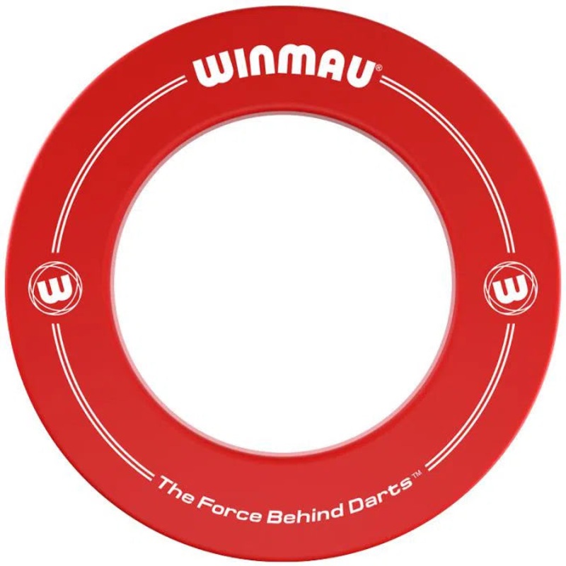 Winmau Dartboard Surround – Printed Red