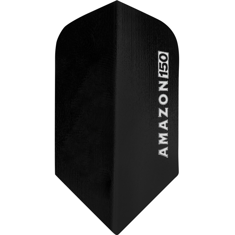 *Amazon Dart Flights – 150 Micron – Ultra Strong – Slim – Black and Blue Blue